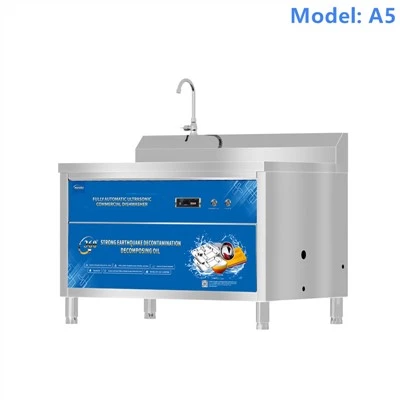 Máquina de louça comercial ultrassônica eficiente